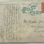 US NAVAL STATION Aerial Great Lakes IL Postcard Postmarked 2 Cent Stamp USA