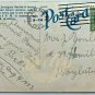 AMERICAN BISON BUFFALO Postcard 1923 Postmark 1 Cent Stamp Made USA Vintage