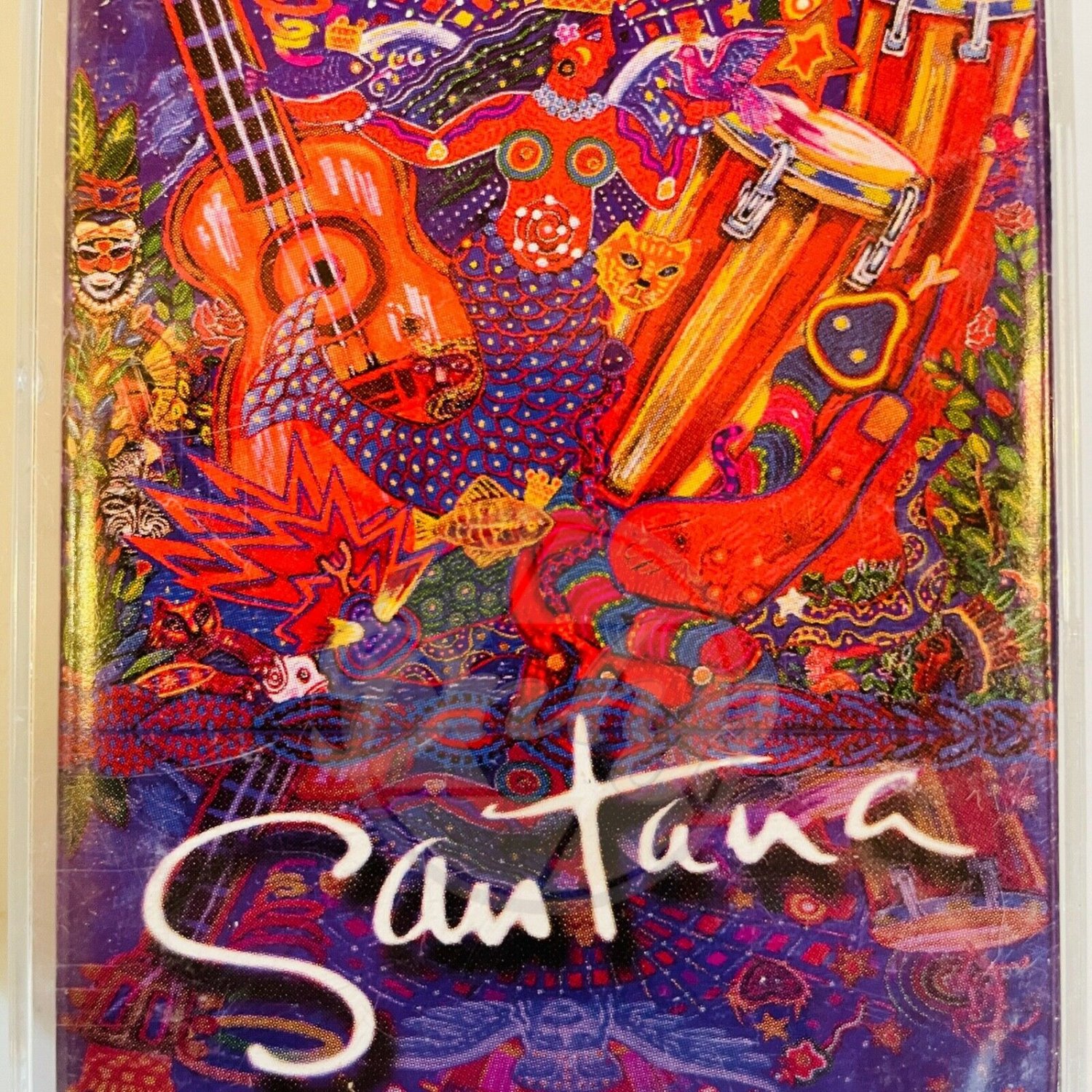 SANTANA Supernatural Arista Cassette Tape USA 1999 Vintage