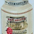 REX BRAND EXTRACT Beef Cudahys Fold Out Trade Card Omaha 1800s USA Vintage