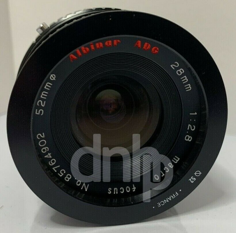 ALBINAR ADG 28mm Macro Focus F2.8 LENS Made Korea 85764902 560650