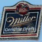 MILLER GENUINE DRAFT Beer Patch 3 Inches USA NOS
