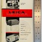 LEICA DEALER CATALOG 36 Price Guide 1960s USA Vintage