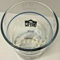SEATTLE SEAHAWKS Mobil NFL Glass 8 oz Drinking Cup 1980s USA Vintage