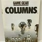 Sega Game Gear COLUMNS Instruction Manual 1991 USA Vintage