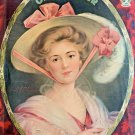 OLYMPIA BREWING COMPANY Lady 22x28 Poster Art Print 1970s Vintage