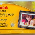 KODAK ULTIMA Picture Paper 4x6 ColorLast 100 Satin Sheets Inkjet Printers NIB
