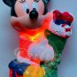 DISNEY EZ Light Up Minnie Goofy Pooh Piglet Holiday Ornaments Lot (8) Collection