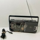 SONY 2 BAND AM/FM Cassette-Corder CFM-140 Made Korea FOR PARTS ONLY