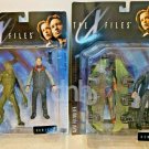 X-FILES FOX MULDER McFarlane LOT (2) Fight The Future Series 1 1998
