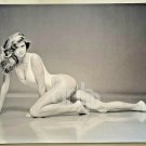 KATHY IRELAND SI Swimsuit Model 16x20 B&W Canvas Print 1 1/2 Inch Wood Frame