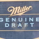 MILLER GENUINE DRAFT Glass Sign Small USA Vintage