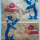 HAMMS BEAR Brown Paper Bag Princeton 1986 USA RARE Vintage