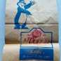 HAMMS BEAR Brown Paper Bag Princeton 1986 USA RARE Vintage