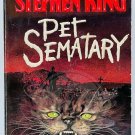 PET SEMATARY Stephen King Paperback 1980s First Signet Edition Vintage