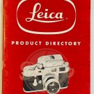 LEICA DEALER PRODUCT Directory November 1950s USA Vintage