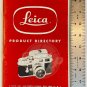 LEICA DEALER PRODUCT Directory November 1950s USA Vintage