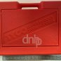 TYCO SUPER BLOCKS LEGO BRIEFCASE Red Toy Block Storage 1980s Vintage