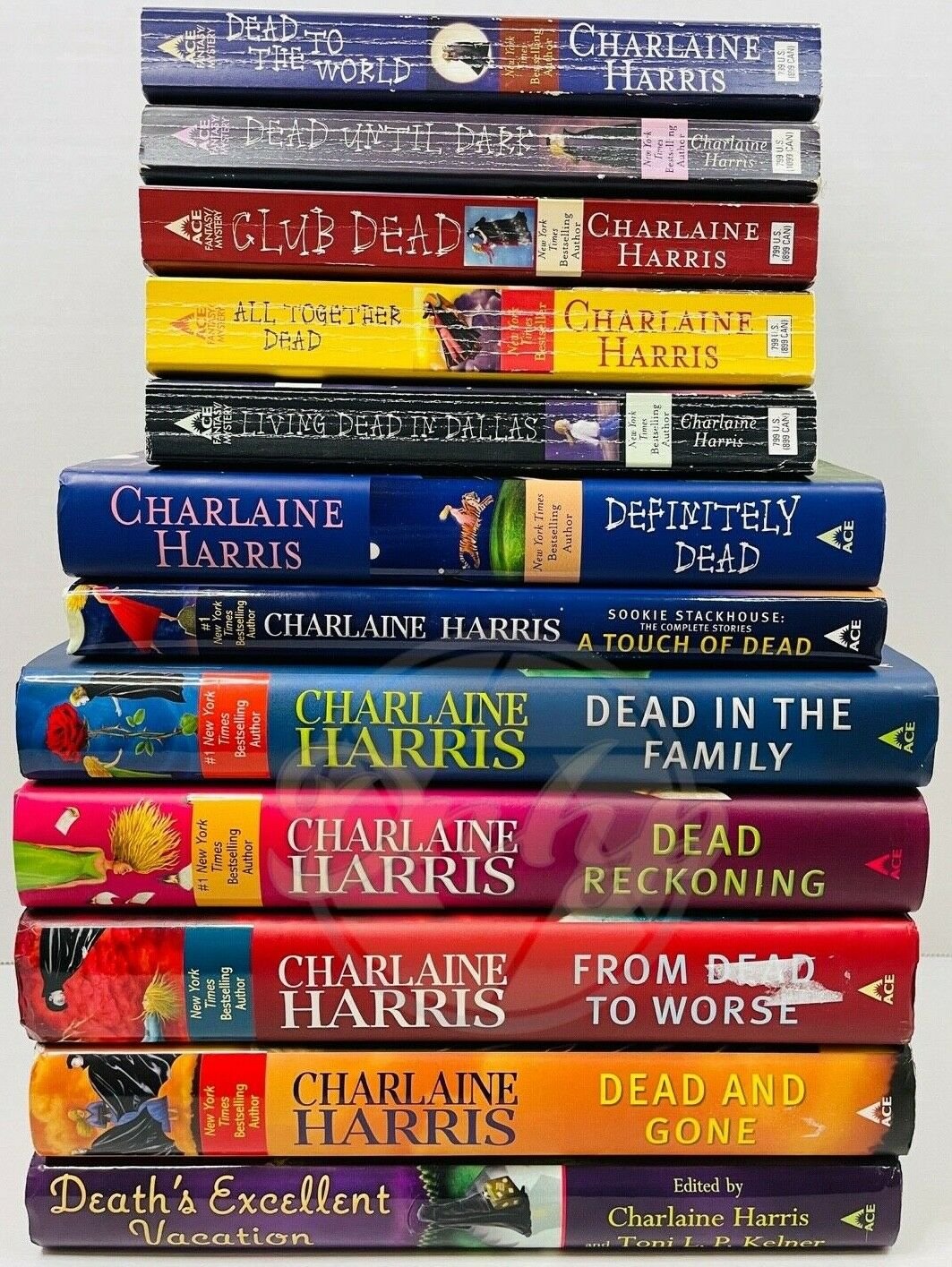 SOOKIE STACKHOUSE True Blood Charlaine Harris Lot (12 Books) Collection
