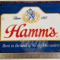 HAMMS Born In The Land Of Sky Blue Waters Metal Reproduction Sign 2015 USA