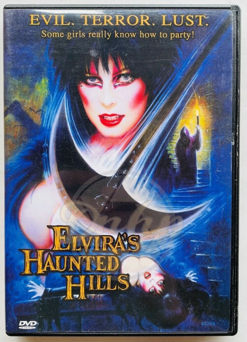 ELVIRA HAUNTED HILLS Cassandra Peterson DVD Region 1