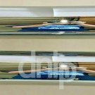 DRAG SPECIALTIES HARLEY-DAVIDSON (2) Chrome Muffler Exhaust Pipes 65413-00