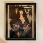 ELVIRA Black Costume Candid Outdoors 8x10 Photo Framed Horror Vintage USA 32