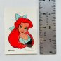 THE LITTLE MERMAID Ariel Walt Disney Pro Set Sticker Trading Card USA 1991