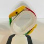 M&M 50th BIRTHDAY Red Green Yellow Anniversary Watch 35mm Japanese Quartz 1990