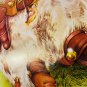 SCHLITZ Anamorphic Cowboy Gopher It 18x24 Poster 1980s Made USA Vintage