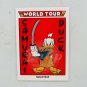SAMURAI DUCK Donald Disney World Tour 192 Impel Trading Card 1990s USA Vintage