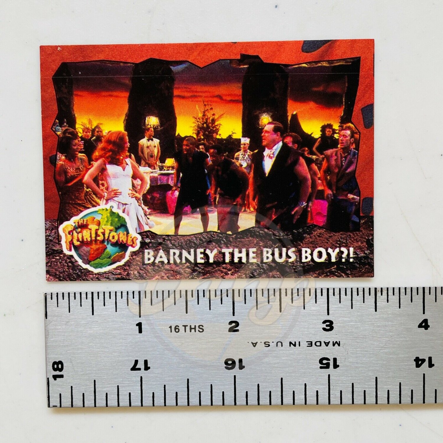 THE FLINTSTONES Barney Busboy Rick Moranis 56 Topps Movie Card USA 1993