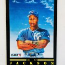 BO JACKSON Bionic Bo Kansas City Royals 5 Fleer Trading Card USA 1991