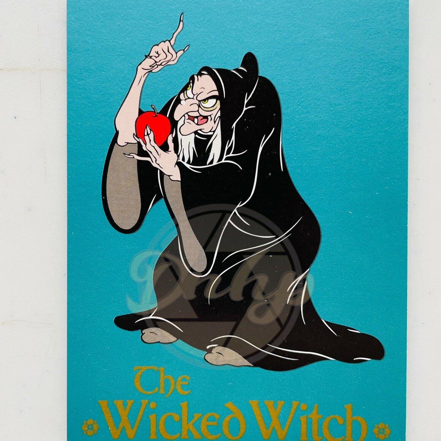 WICKED WITCH Snow White Seven Dwarfs 81 Skybox Trading Card 1990s USA Vintage