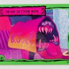 BEETLEJUICE Animated Dead Letter Box 42 Dart Flipcards Trading Card Canada 1990