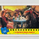 TEENAGE MUTANT NINJA TURTLES Frozen Pizza Party 53 Topps Movie Trading Card 1990
