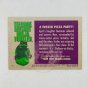 TEENAGE MUTANT NINJA TURTLES Frozen Pizza Party 53 Topps Movie Trading Card 1990