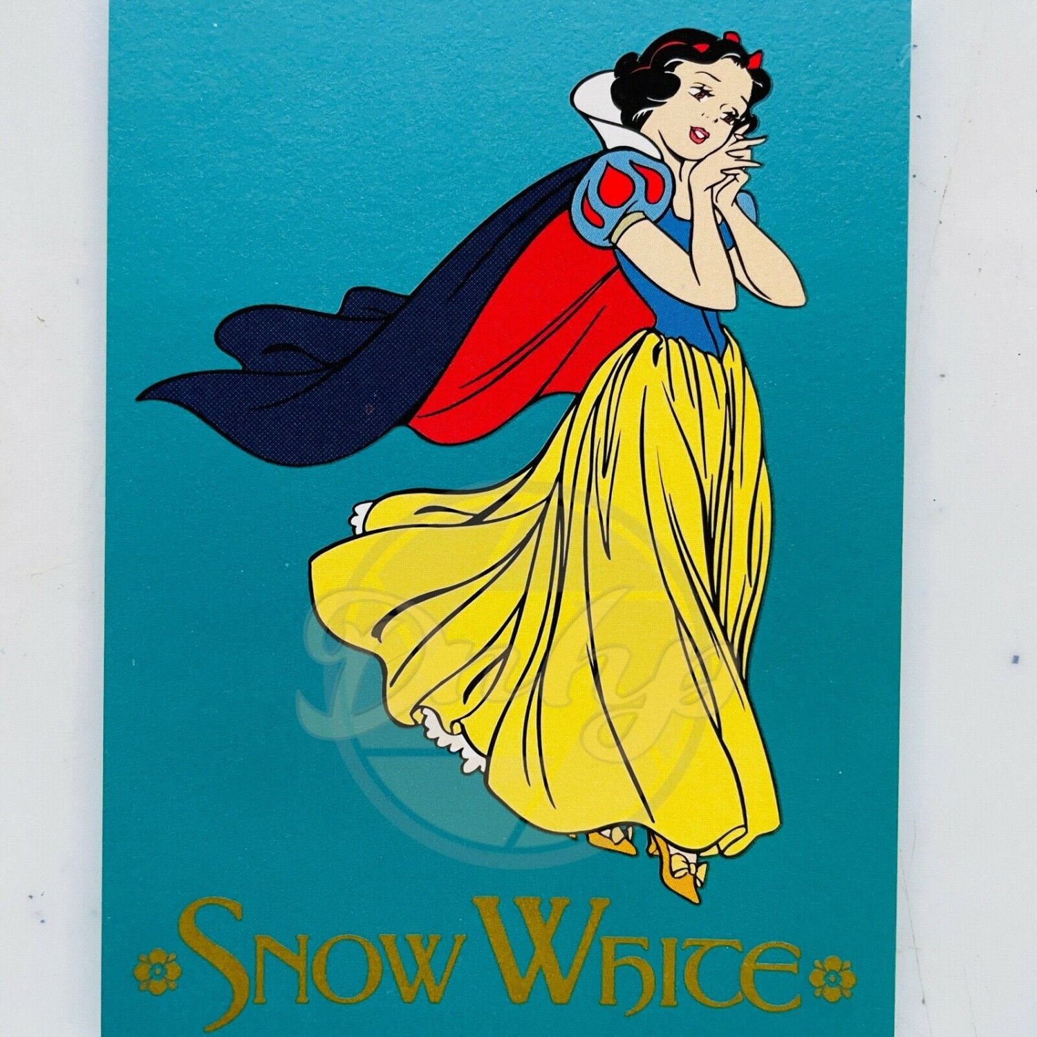 SNOW WHITE Seven Dwarfs 78 Skybox Trading Card 1990s USA Vintage