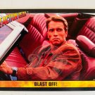 LAST ACTION HERO Schwarzenegger Blast Off 30 Topps Movie Trading Card USA 1993