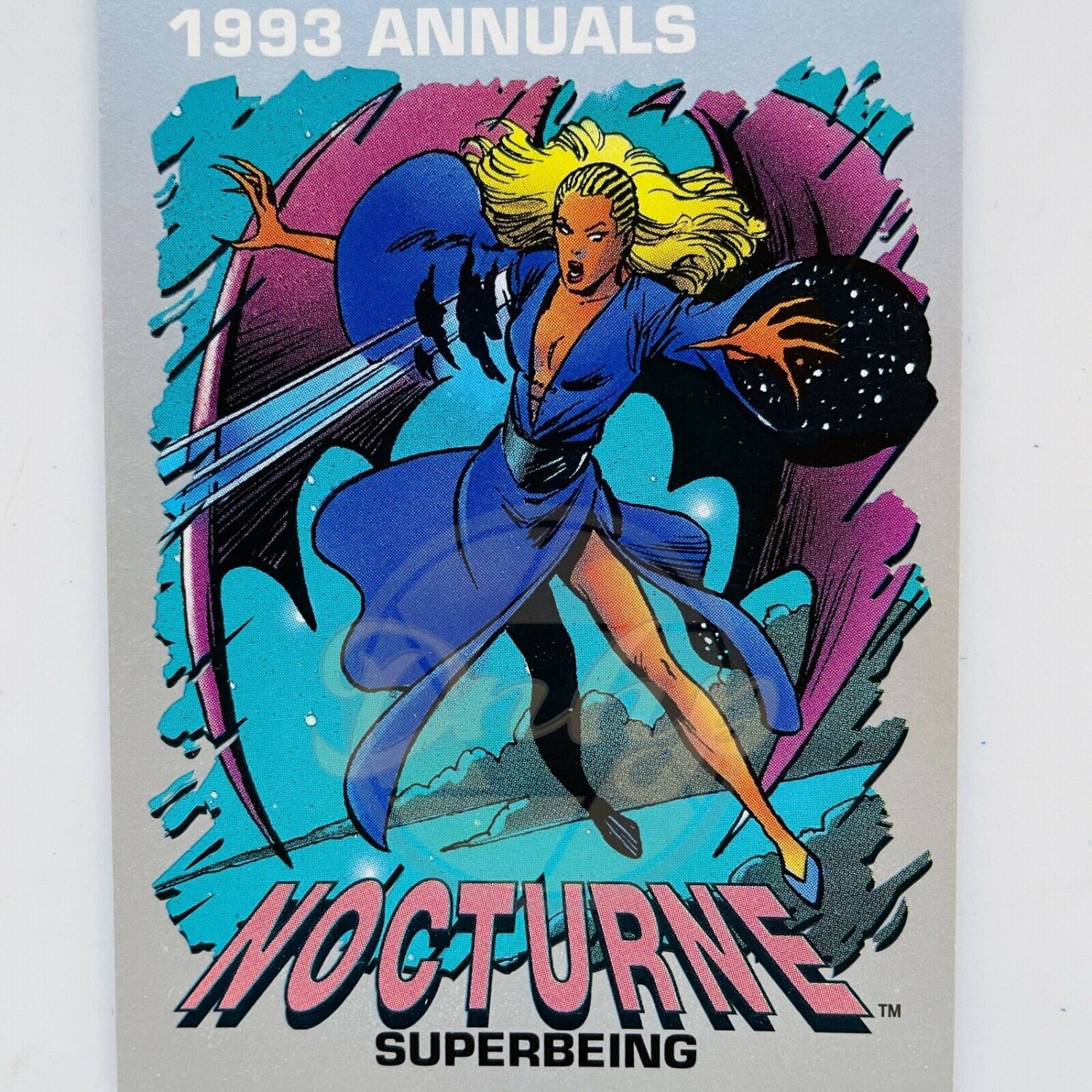NOCTURNE Annuals Superbeing 20 Marvel Comics Trading Card USA 1993