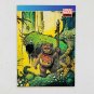 STAR WARS GALAXY Wicket Ewok William Stout 129 Topps Trading Card USA 1993