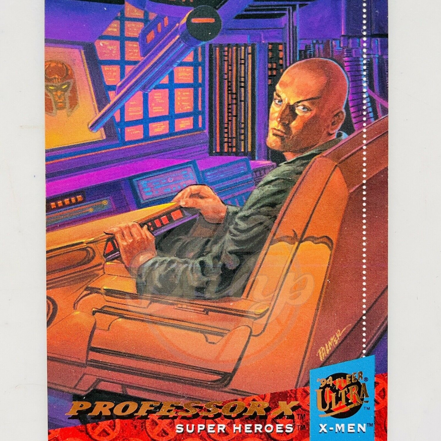PROFESSOR X Super Heroes 16 Marvel Comics Fleer Ultra Trading Card USA 1994