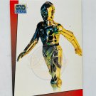 STAR WARS GALAXY C3PO Droid B Topps Trading Card USA 1993