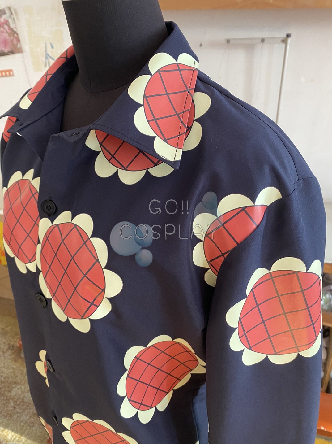 one piece luffy sunflower shirt