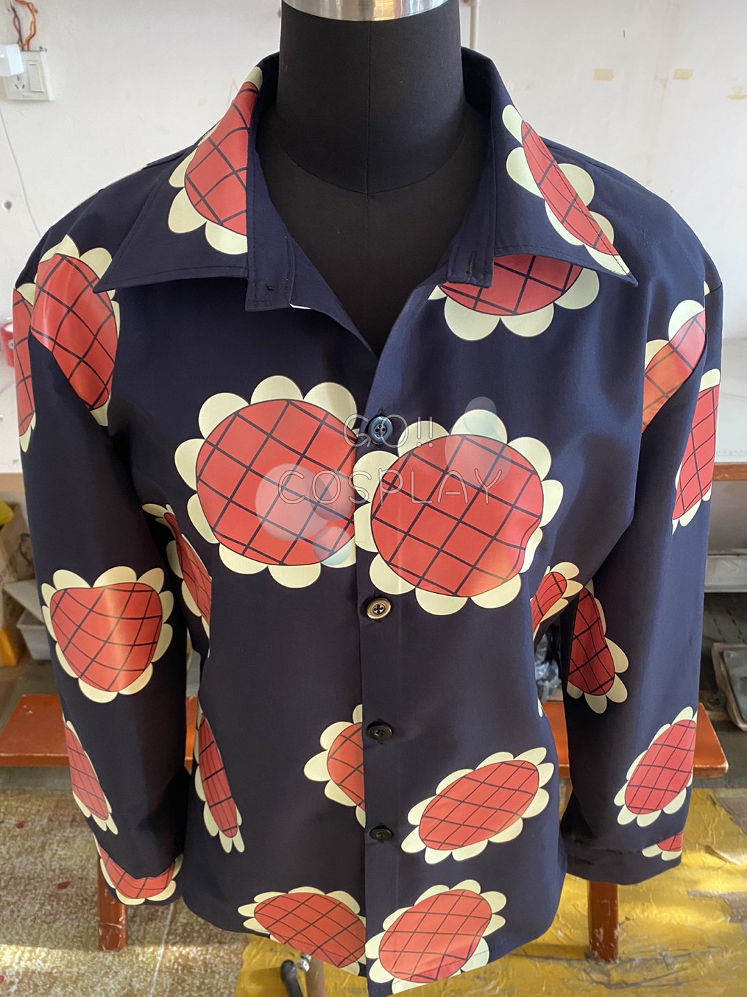 one piece luffy sunflower shirt
