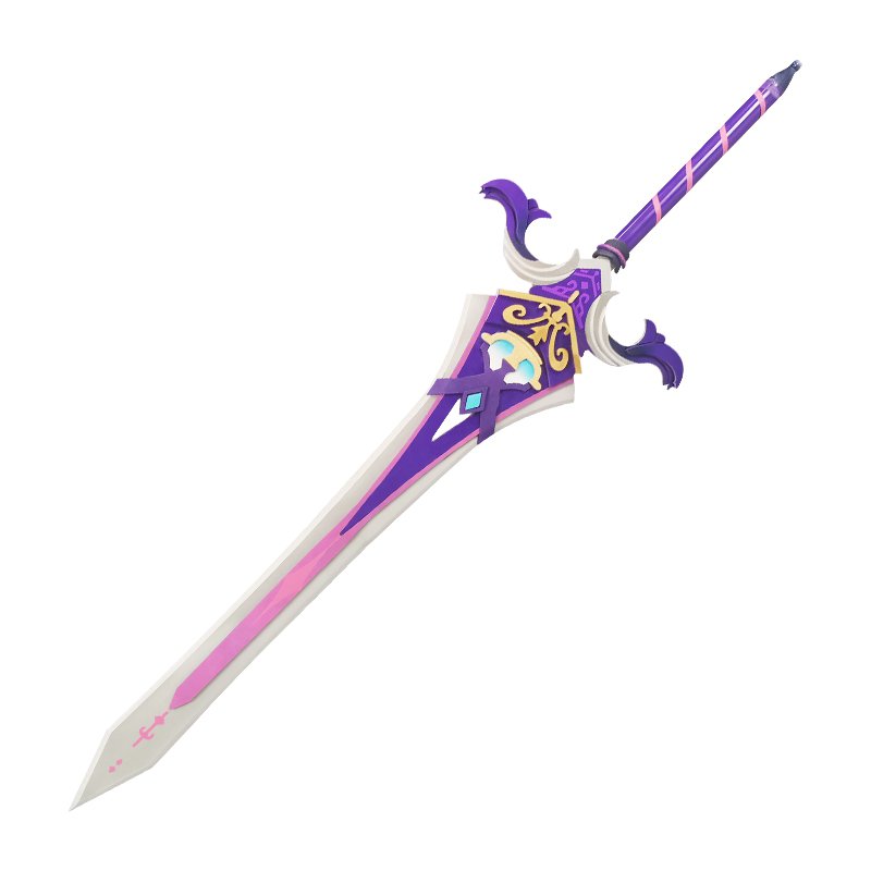 Sacrificial Greatsword Replica Genshin Impact Cosplay