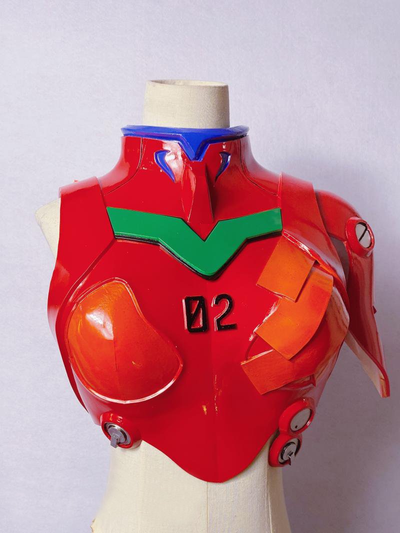 Asuka Plugsuit Armor EVA Cosplay