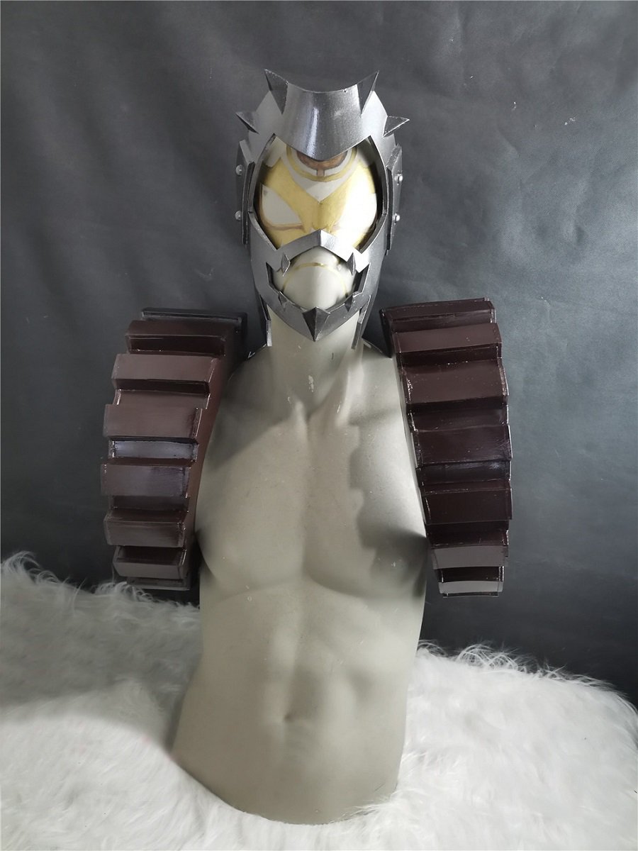 Eijiro Kirishima Red Riot Armor My Hero Academia Cosplay