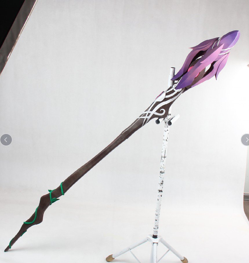Sugar Plum Fairy Mercy Staff Replica Overwatch Cosplay