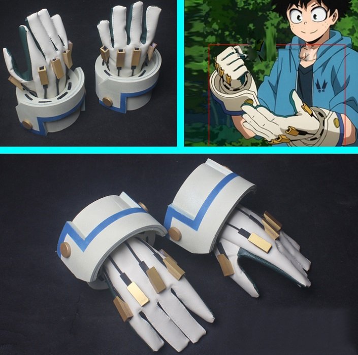 Deku Air Force Gloves MHA Cosplay
